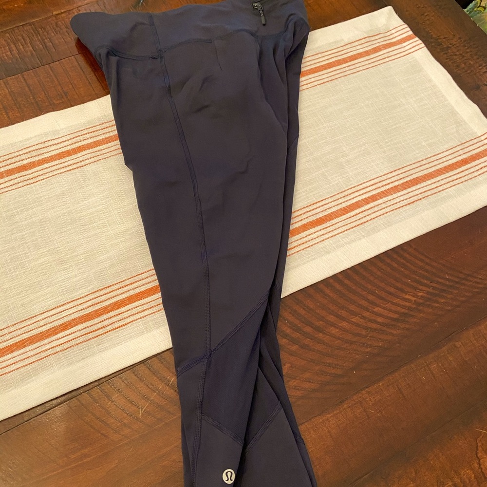 Lululemon Mid Rise Pace Rival Crop